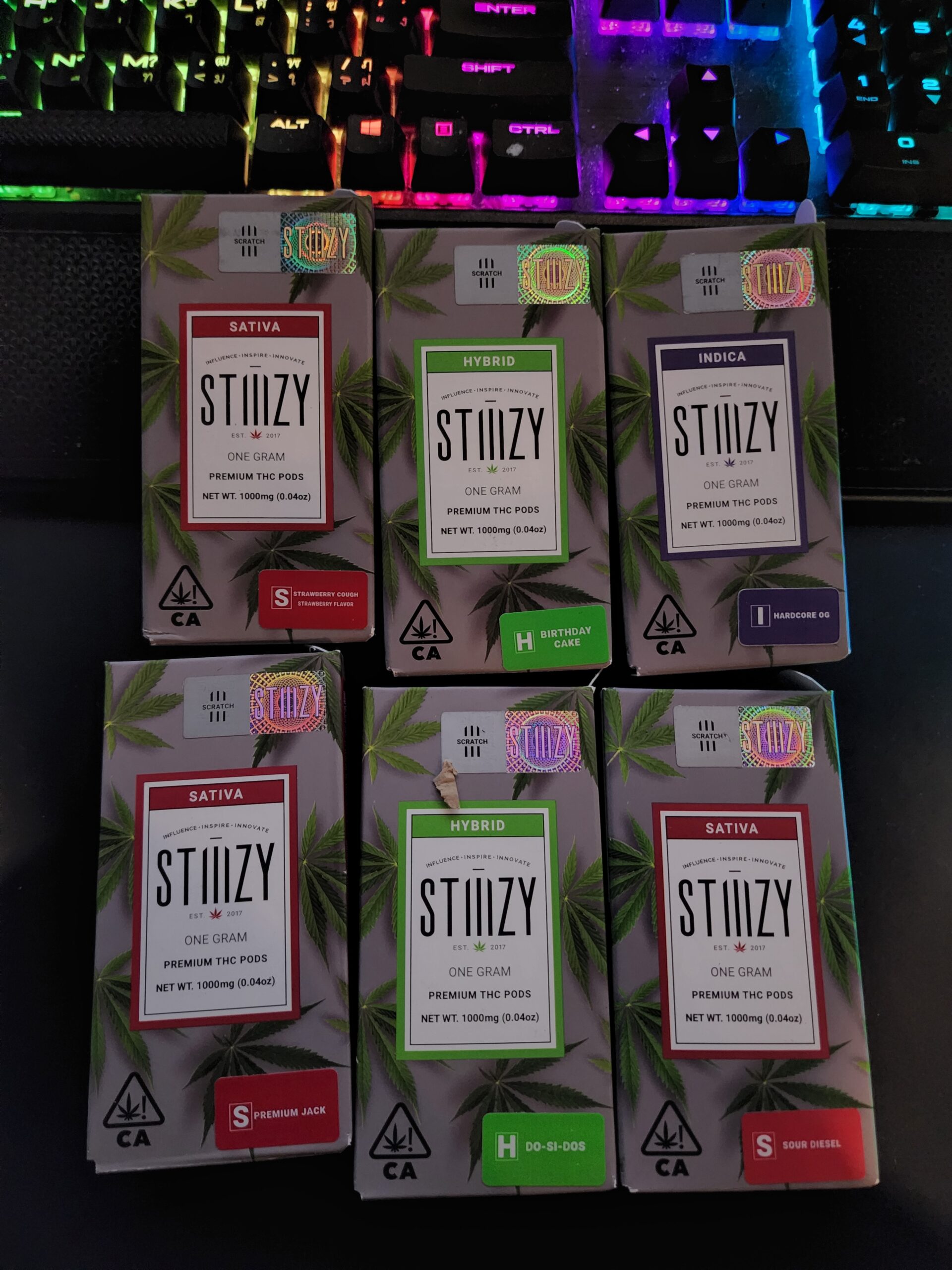 STIIIZY Original THC Pods