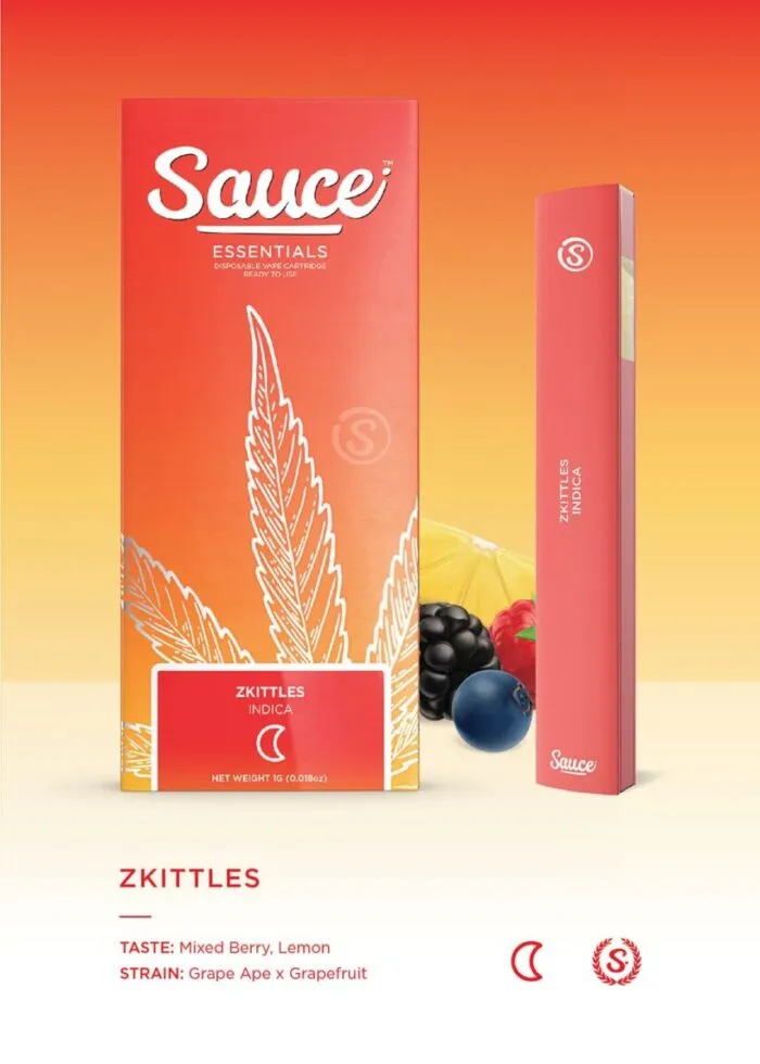 Sauce bar disposable THC vape