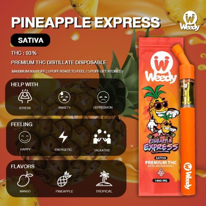 Weedy weed pod - Pineapple Express Strain