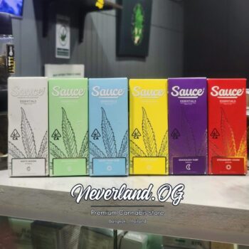 Sauce bar disposable THC vape pods