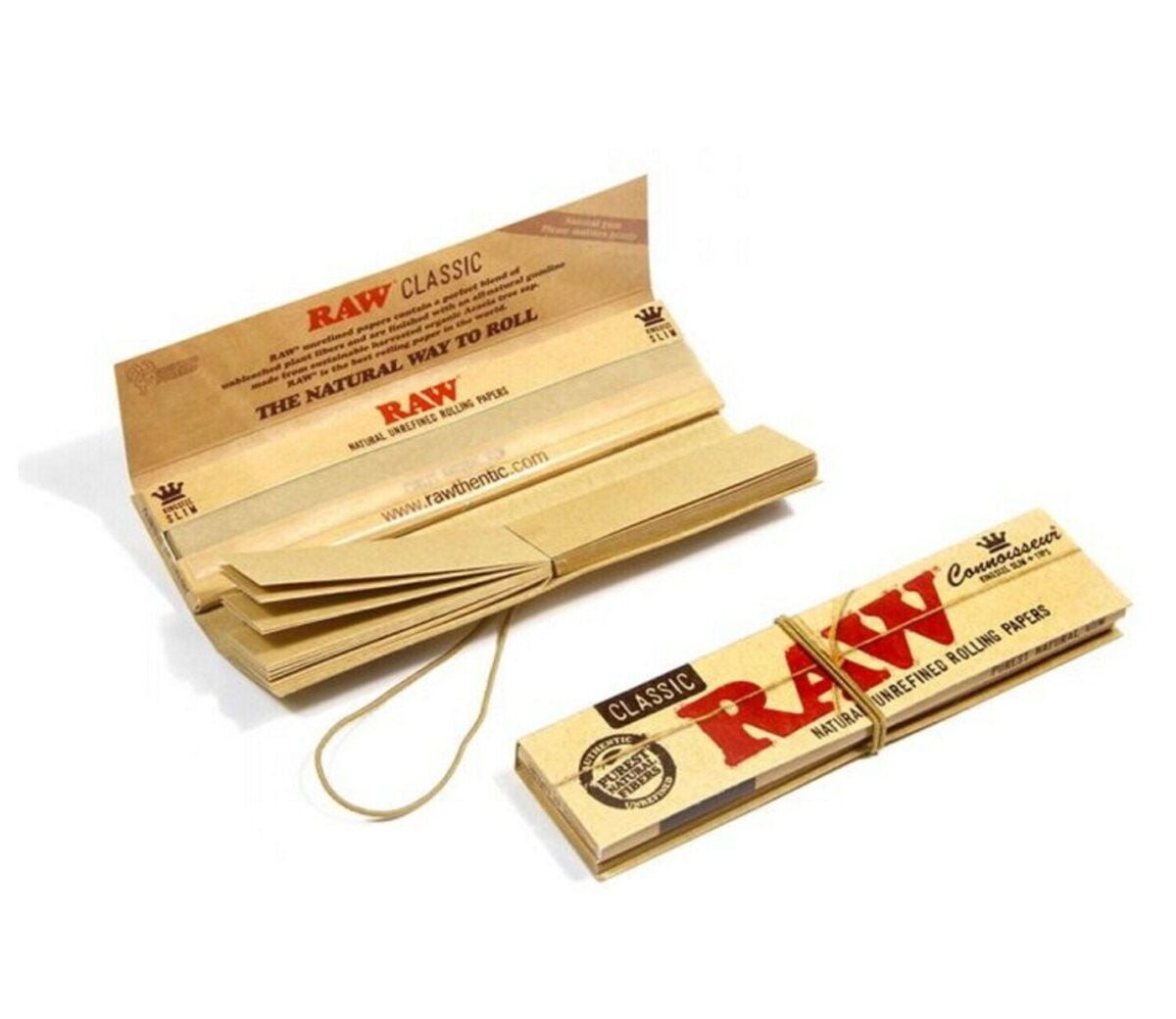 RAW CLASSIC CONNOISSEUR KING SIZE SLIM