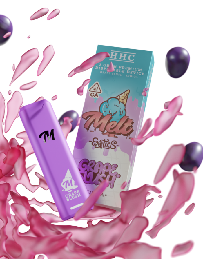 Melt exotics disposable THC vape