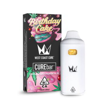 west coast curebar - birthday cake