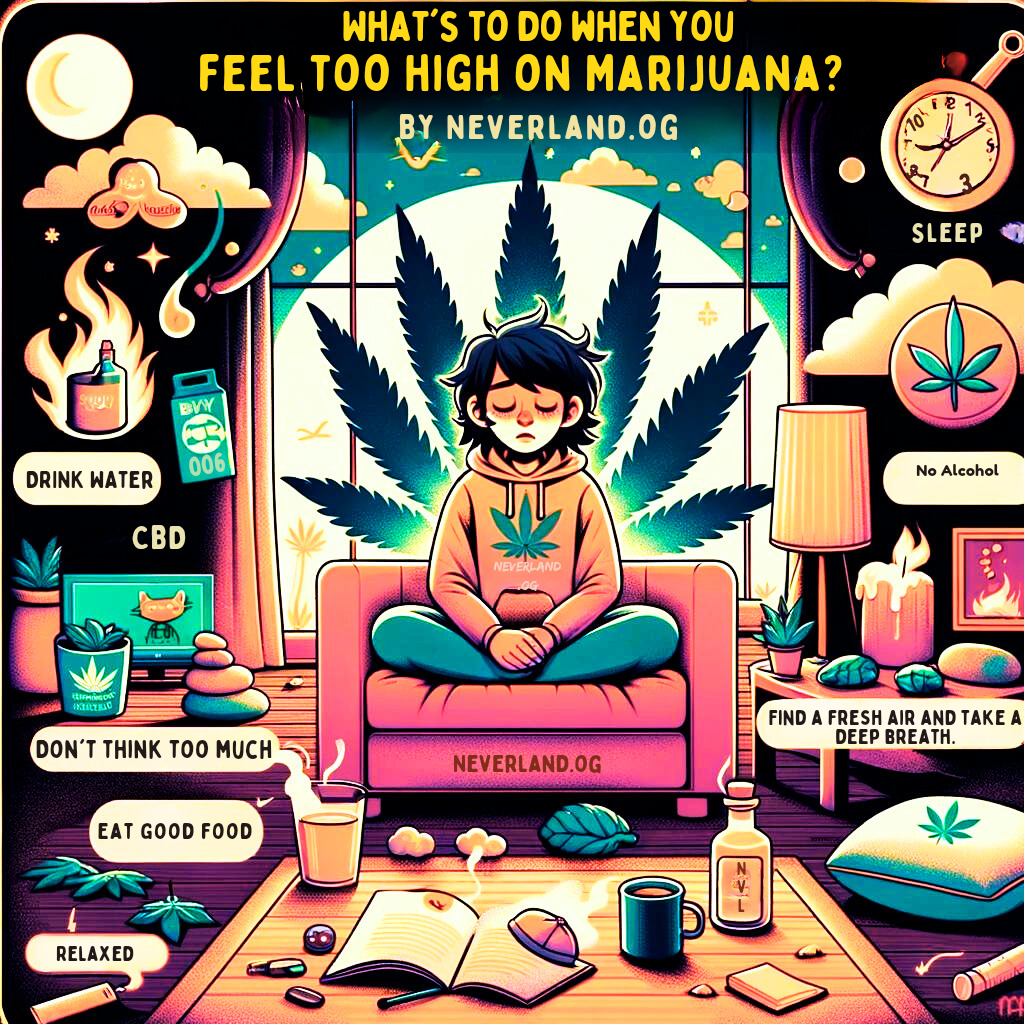 WHAT’S TO DO WHEN YOU FEEL “TOO HIGH” ON MARIJUANA?
แก้เมากัญชา