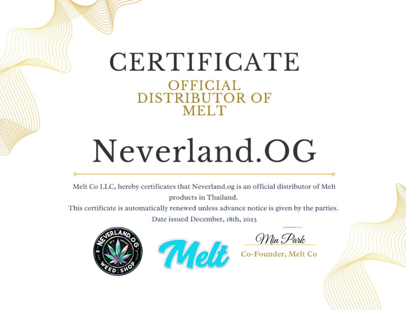 Neverland.OG - Melt official distributor in thailand